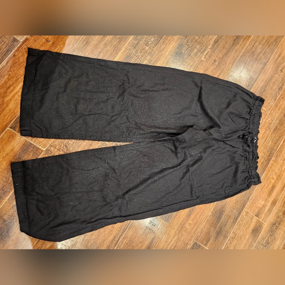 Sonoma Black linen dress pants